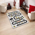 City Road Kids Play Rug, Nursery Decor