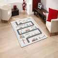 City Road Kids Play Rug, Nursery Decor