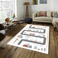 City Road Kids Play Rug, Nursery Decor