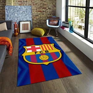 Barcelona Rug Barca Rug Football Team Rug Soccer Rug Champions