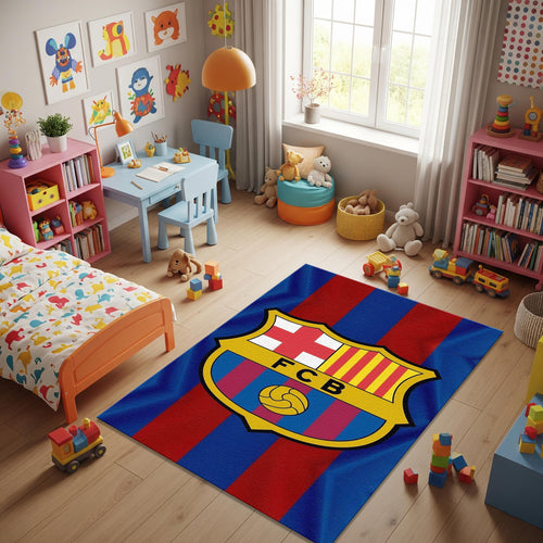 Barcelona Rug Barca Rug Football Team Rug Soccer Rug Champions