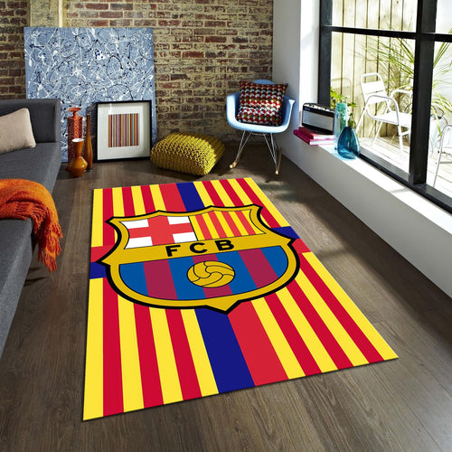 Barcelona Rug Barca Rug Football Team Rug Soccer Rug Champions