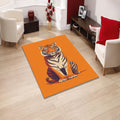 Tiger Rug Pink Rug Living Room Carpets Housewarming Gift Tibetian