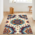 Modern Abstract rug, Abstract Forms Accent Carpet