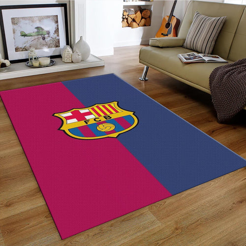 FC Barcelona Rug Barcelona Rug Barça Carpet for Fans & Kids Room