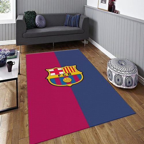 FC Barcelona Rug Barcelona Rug Barça Carpet for Fans & Kids Room