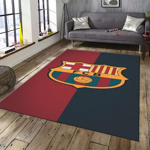 FC Barcelona Rug Barcelona Rug Barça Carpet for Fans & Kids Room