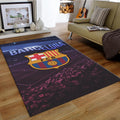 Barcelona Soccer Team Rug: Football Fan Gift