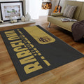Barcelona Soccer Team Rug: Football Fan Gift, Soft Velvet Decor