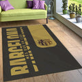 Barcelona Soccer Team Rug: Football Fan Gift, Soft Velvet Decor