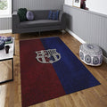Barcelona Football Club Rug: Velvety Soft Soccer Team Carpet