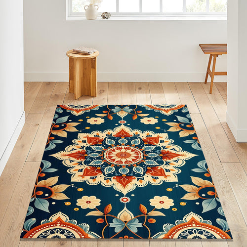 Abstract rug, Abstract Forms Accent Carpet