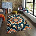 Abstract rug, Abstract Forms Accent Carpet