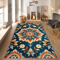 Abstract rug, Abstract Forms Accent Carpet