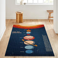 Planet Rug Kids Play Rug Nursery Decor Playground Carpet Kids Rug
