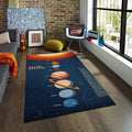 Planet Rug Kids Play Rug Nursery Decor Playground Carpet Kids Rug