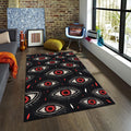 Eye Rug Illuminati Rug Abstract rug Rothko Style Non-Slip