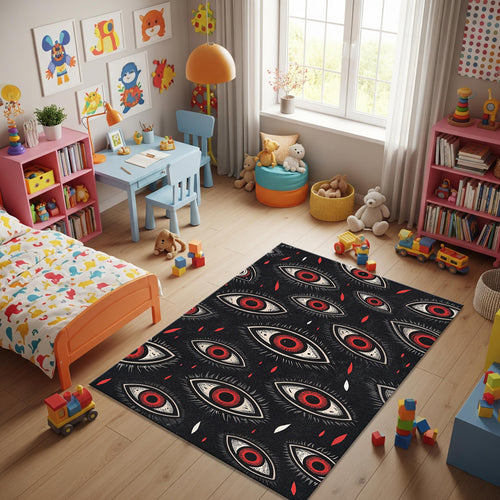 Eye Rug Illuminati Rug Abstract rug Rothko Style Non-Slip