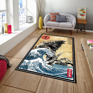 Godzilla Rug, Nostalgic Rug, Gamer Rug, Godzilla Legends Rug