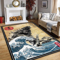 Godzilla Rug, Nostalgic Rug, Gamer Rug, Godzilla Legends Rug