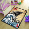 Godzilla Rug, Nostalgic Rug, Gamer Rug, Godzilla Legends Rug