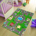 City Road Kids Play Rug, Nursery Decor, Road Playground