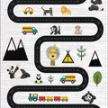 City Road Kids Play Rug, Nursery Decor, Road Playground