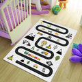 City Road Kids Play Rug, Nursery Decor, Road Playground
