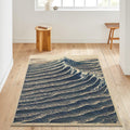 The Great Wave Rug, Japanese hokusai Rug, Nostalgic Rug, Japan