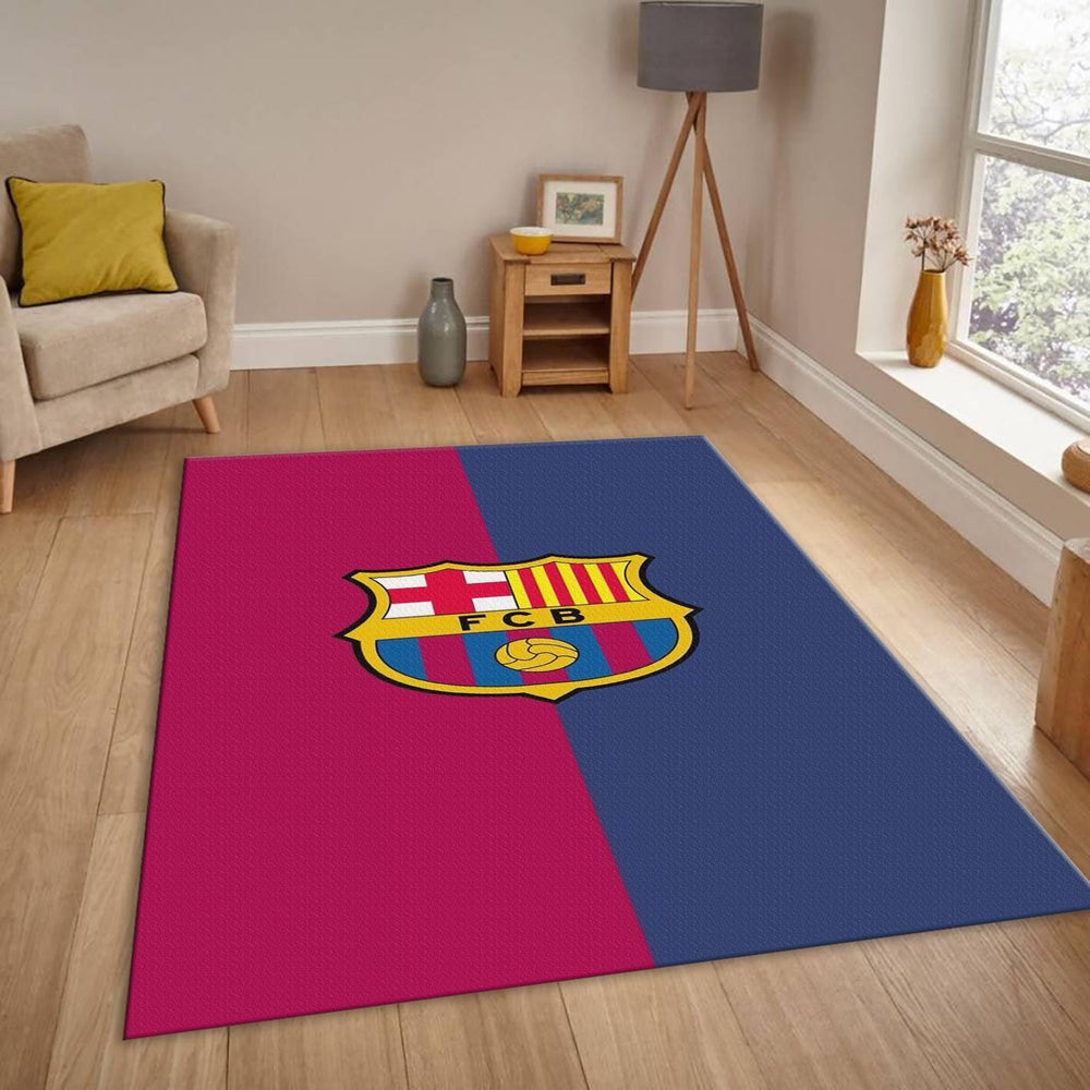 FC Barcelona Rug FC Barca Rug Barça Carpet for Fans & Kids Room