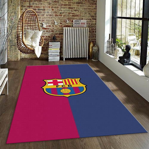 FC Barcelona Rug FC Barca Rug Barça Carpet for Fans & Kids Room