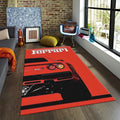 Ferrari F1 Rug Ferrari Rug Formula 1 Racing Carpet for Garage &