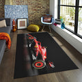 Ferrari F1 Rug, Ferrari Car Rug: Custom Team Design
