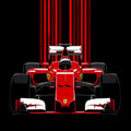 Ferrari F1 Rug Ferrari Formula Car Rug: Custom Team Racing Carpet