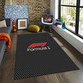 Ferrari F1 Rug Ferrari F1 Team Rug: Carbon Fiber Formula 1 Racing
