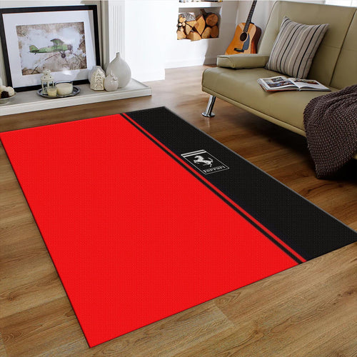 Ferrari F1 Rug, Ferrari F1 Rug: Horse Logo