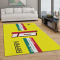 Ferrari F1 Rug Ferrari F16 Racing Rug: Custom Team Ferrari Carpet