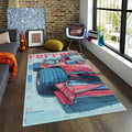 Ferrari F1 Rug Ferrari Formula 1 Car Rug: Custom Team Racing