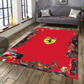 Ferrari F1 Rug Team Ferrari Rug Formula 1 Racing Carpet for
