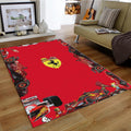 Ferrari F1 Rug Team Ferrari Rug Formula 1 Racing Carpet for