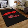Ferrari F1 Rug Team Ferrari Rug Formula 1 Racing Carpet for