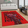 Ferrari F1 Rug Ferrari Rug Formula 1 Racing Carpet for Garage &