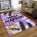 Real Madrid Rug Real Madrid Football Rug: Velvety Soft Garage