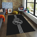 Real Madrid Rug Real Madrid Football Team Rug: Non-Slip Velvety