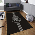 Real Madrid Rug Real Madrid Football Team Rug: Non-Slip Velvety