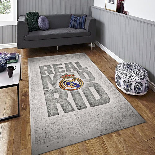 Real Madrid Rug Real Madrid Rug: Football Team Velvet Floor