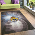 Real Madrid Rug, Real Madrid Football Rug: Vintage Logo