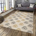Real Madrid Rug Real Madrid Rug: Vintage Football Team Mini Logos