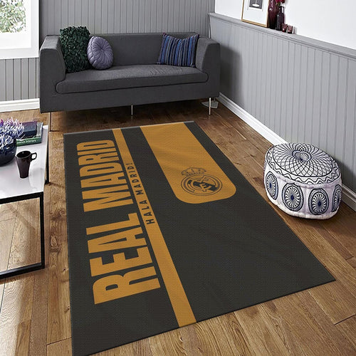 Real Madrid Rug Real Madrid Rug Football Carpet for Garage & Kids