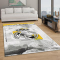 Real Madrid Rug Real Madrid Football Rug: Vintage Style Spray